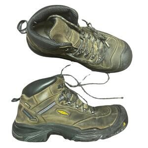 Keen work boots men’s leather waterproof tread Size 12